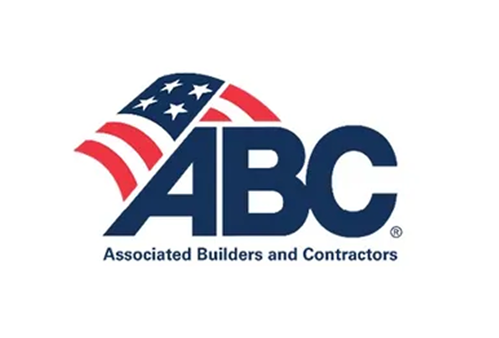 ABC logo with American flag design.
